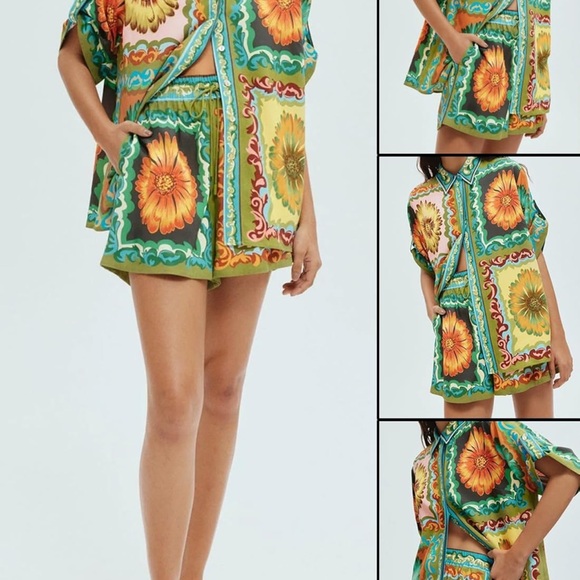 Two piece trendy short set - Picture 2 of 4